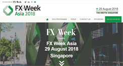 Desktop Screenshot of fxweekasia.com
