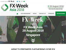 Tablet Screenshot of fxweekasia.com